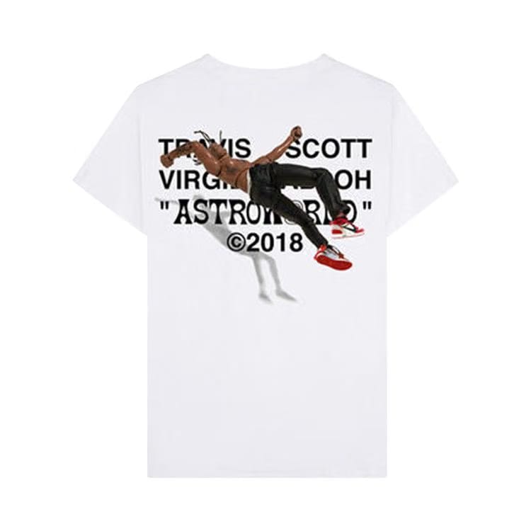 Cactus Jack by Travis Scott x Virgil Abloh By A Thread T-Shirt (Off-White Air Jordan 1 Version) White