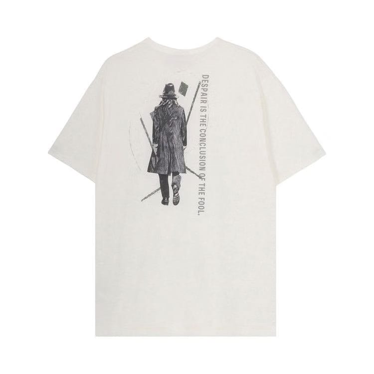 Yohji Yamamoto Pour Homme Basic Shorts-Sleeve T-Shirt Off White