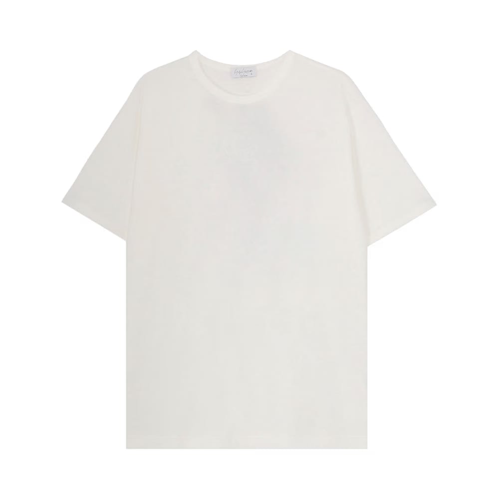 Yohji Yamamoto Pour Homme Basic Shorts-Sleeve T-Shirt Off White