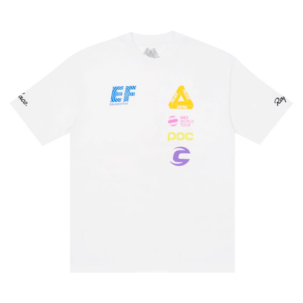 Palace x Rapha Off Bike T-Shirt White