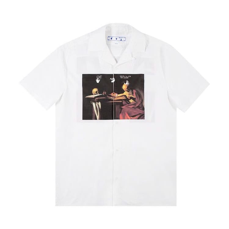 Off-White Caravaggio Bowling Shirt White/Red