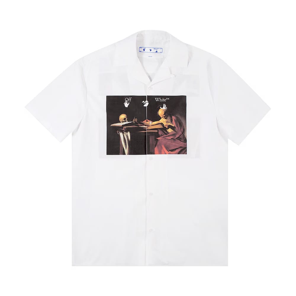 Off-White Caravaggio Bowling Shirt White/Red