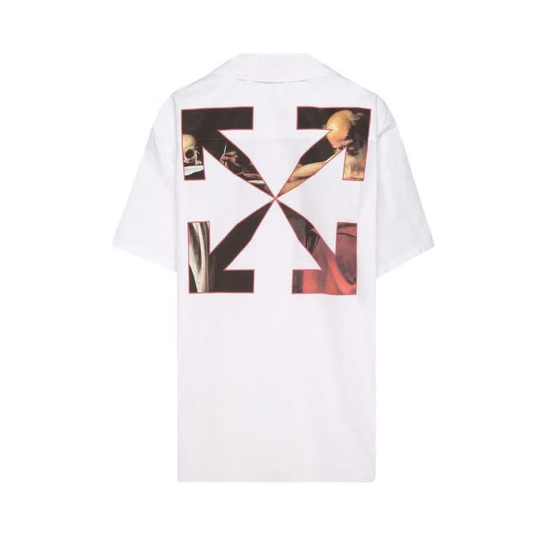 Off-White Caravaggio Bowling Shirt White/Red
