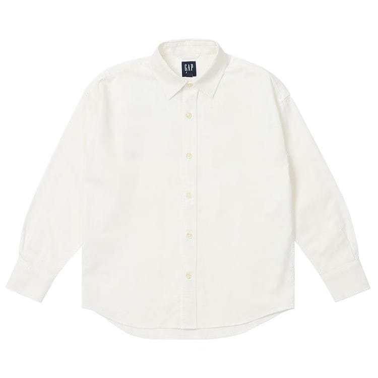 Palace x Gap Oxford Drop Shoulder White