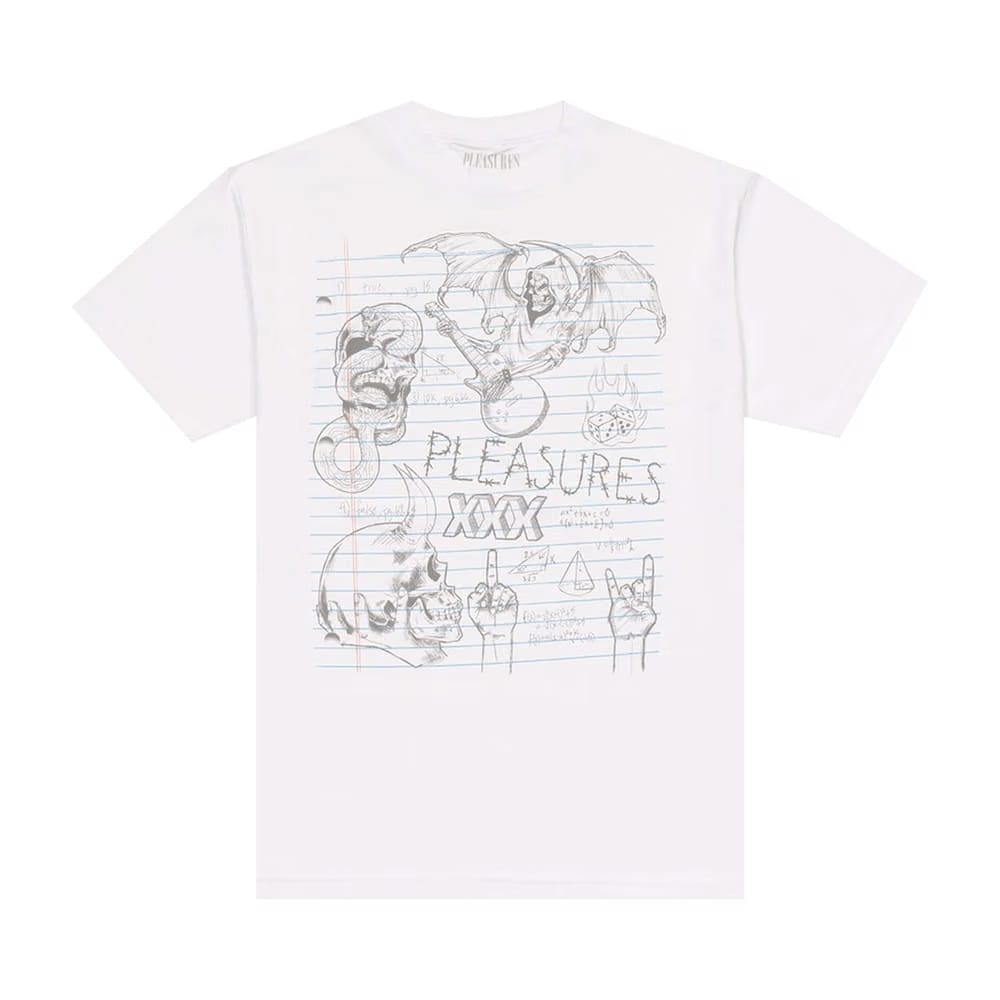 Pleasures Homework T-Shirt White