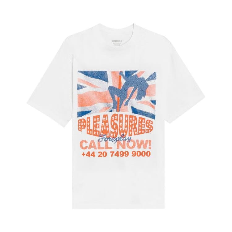 Pleasures Call Now T-Shirt White
