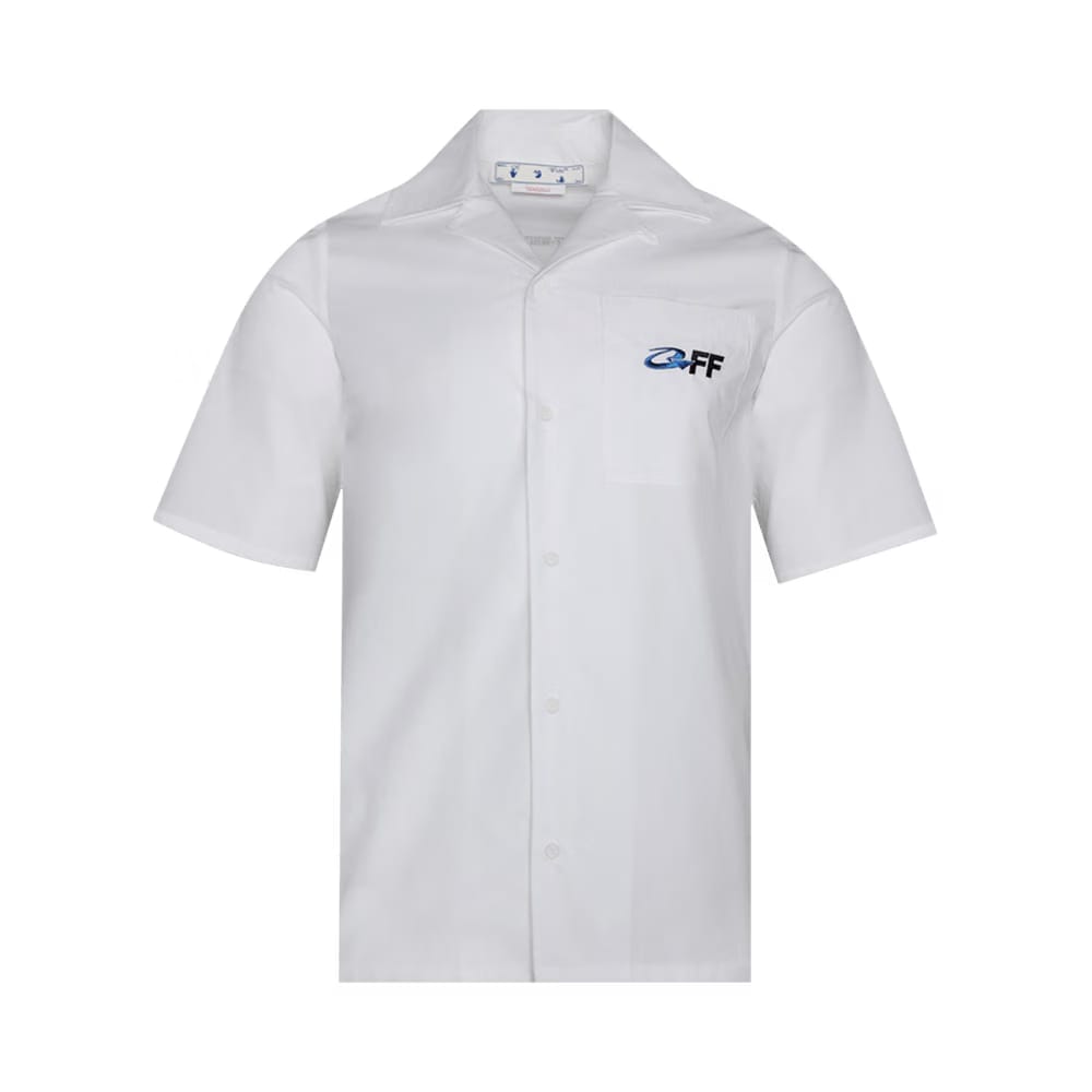 Off-White Exact Opp Holiday Shirt White/Black