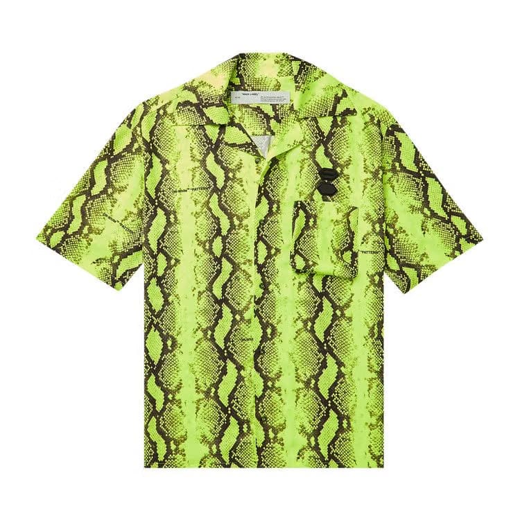 Off-White Snake Holiday Shirt Yellow