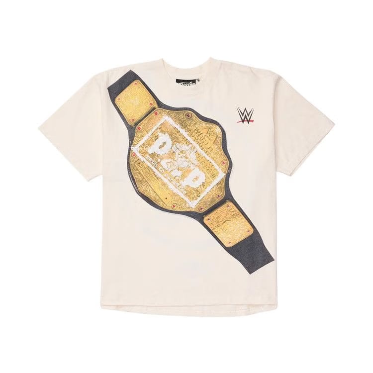 Hellstar x WWE P2P Heavyweight Championship T-Shirt White