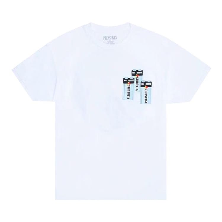Pleasures Charge T-Shirt White