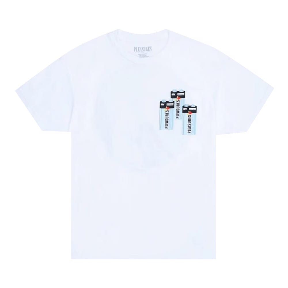 Pleasures Charge T-Shirt White