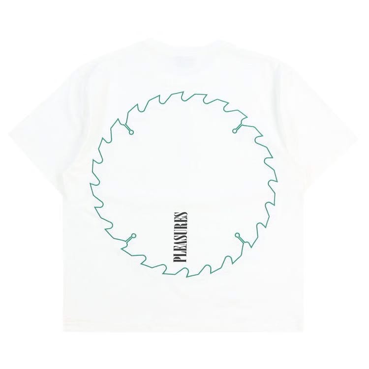 Pleasures Saw Heavyweight T-Shirt White