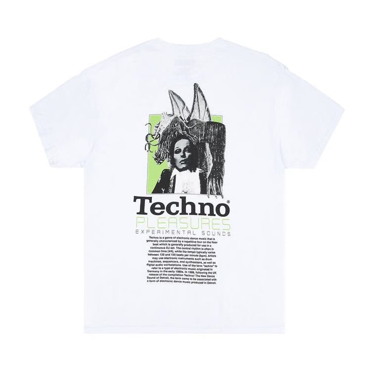 Pleasures Techno T-Shirt White