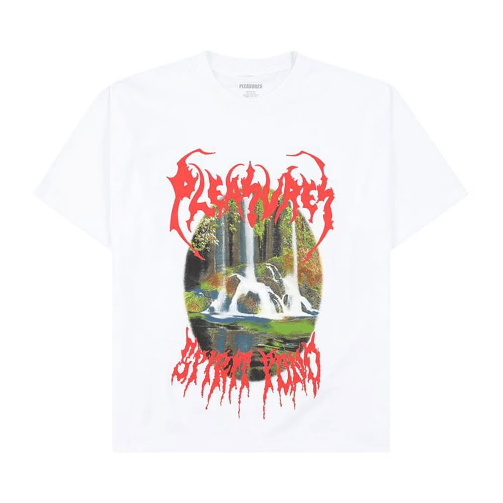 Pleasures Pond T-Shirt White
