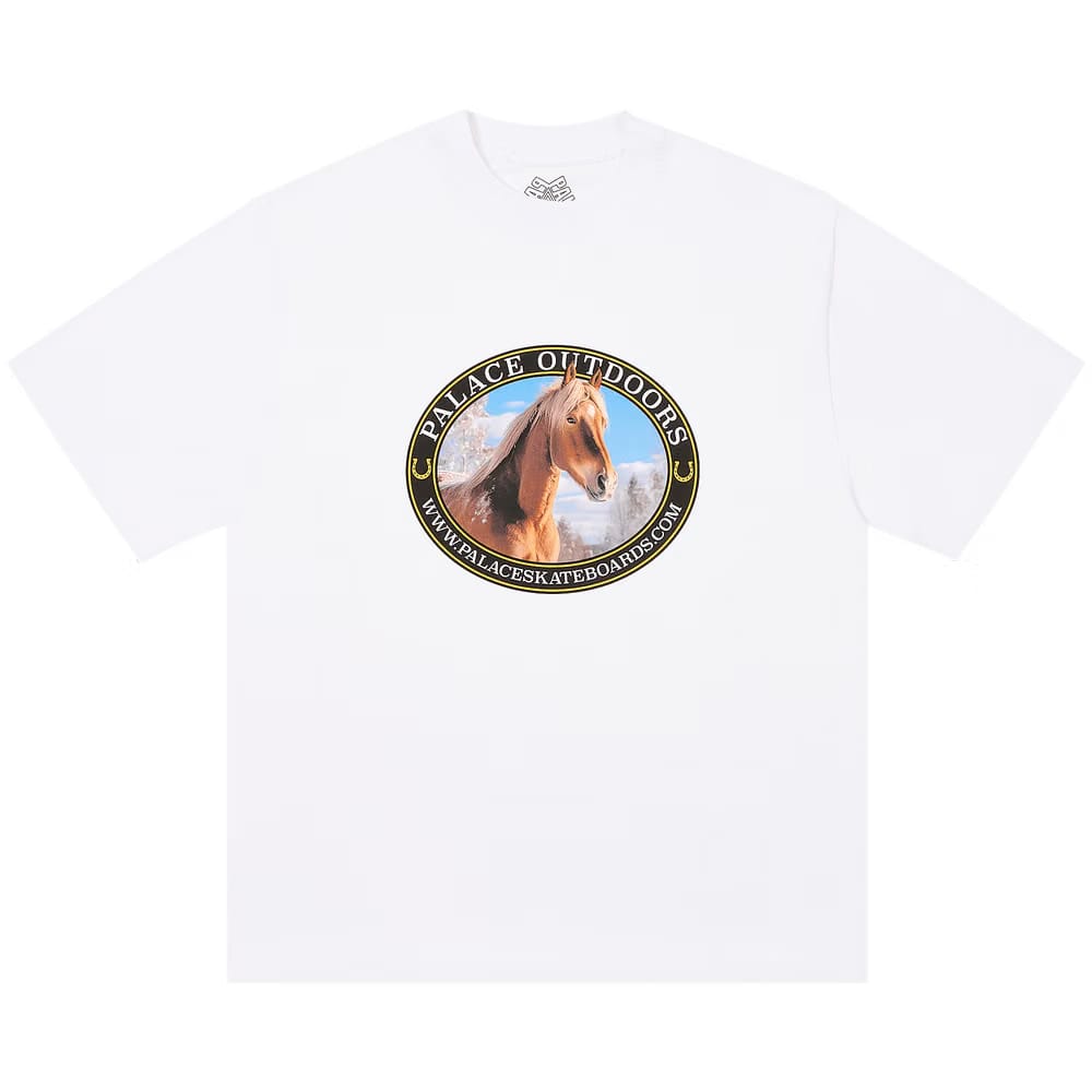 Palace Equestrian T-Shirt White