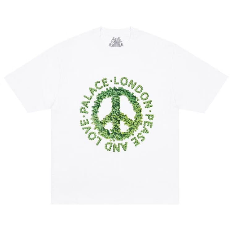 Palace Pease And Love T-Shirt White