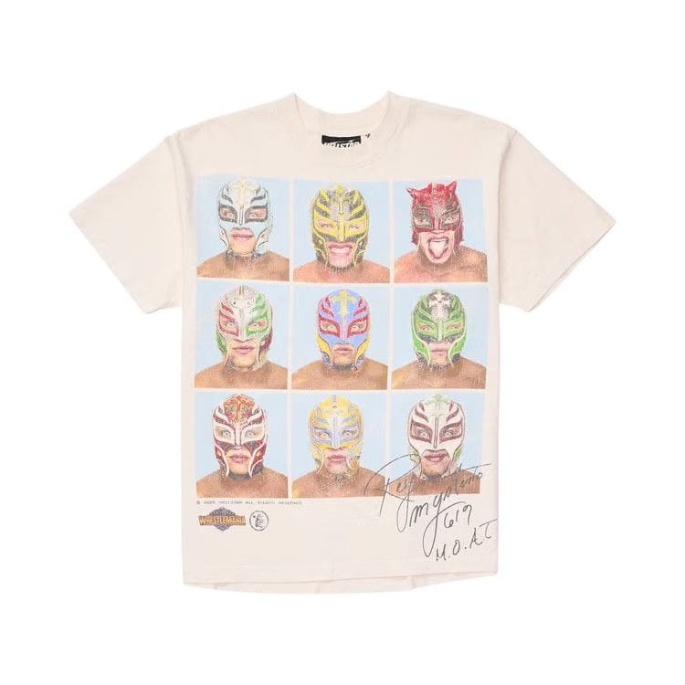 Hellstar x WWE Rey Mysterio T-Shirt White