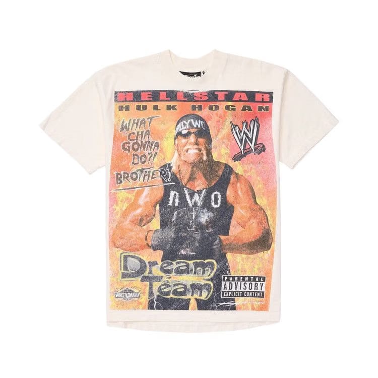 Hellstar x WWE Hulk Hogan T-Shirt White