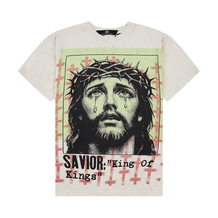 Hellstar Jesus T-Shirt White