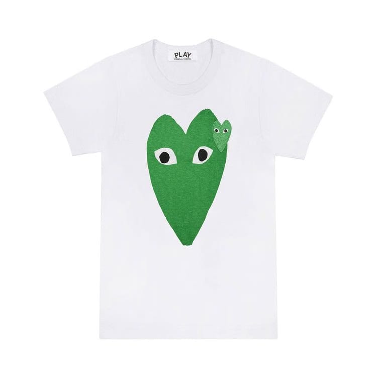 Comme des Garçons PLAY T-Shirt White/Green