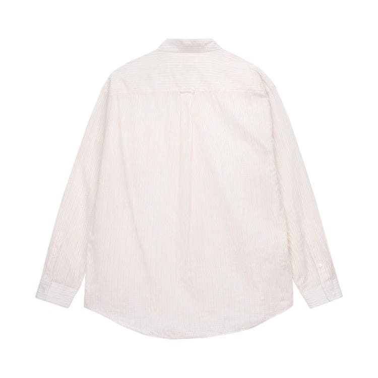 Stussy Light Weight Classic Shirt Off White Stripe