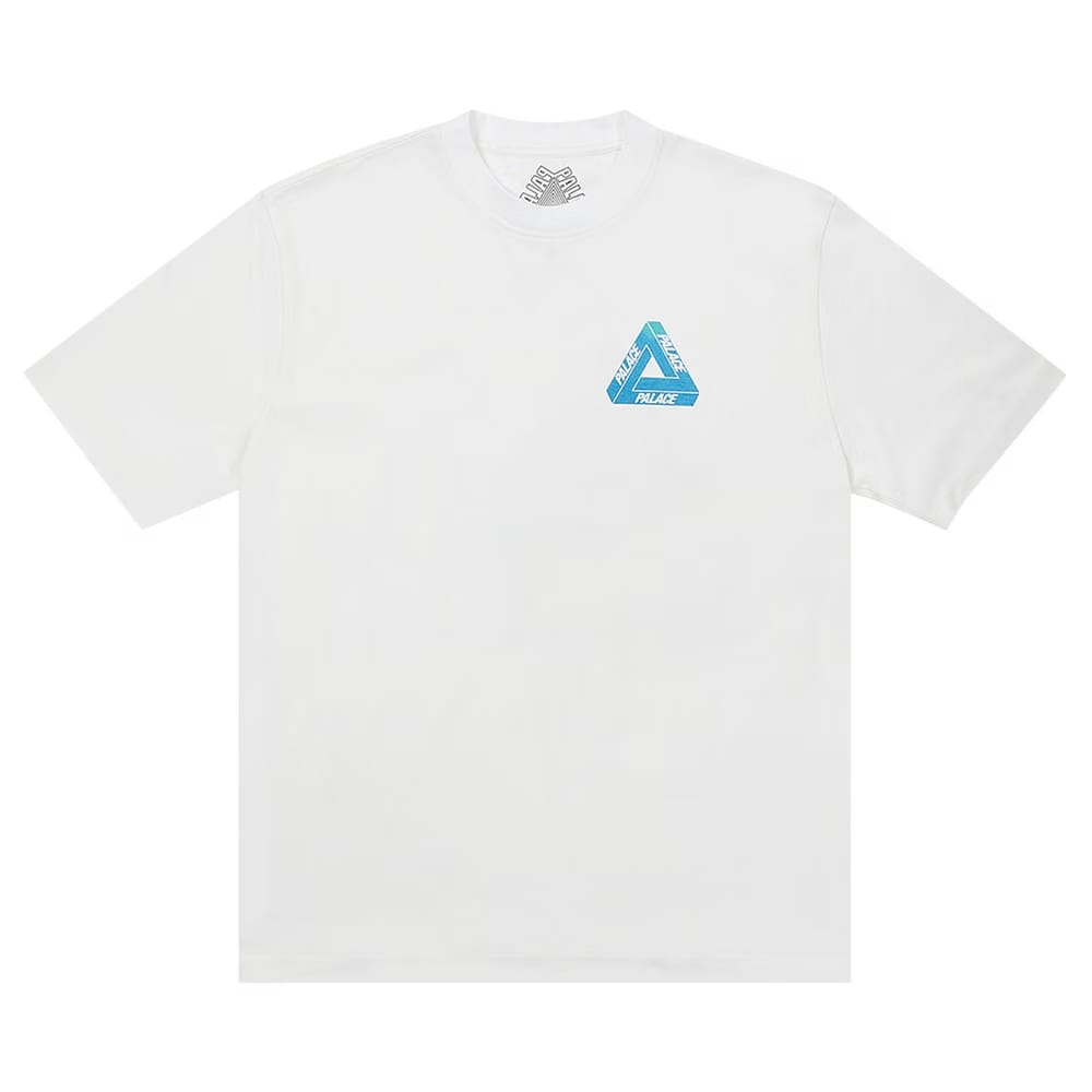 Palace Reacto Tri-Ferg T-Shirt White