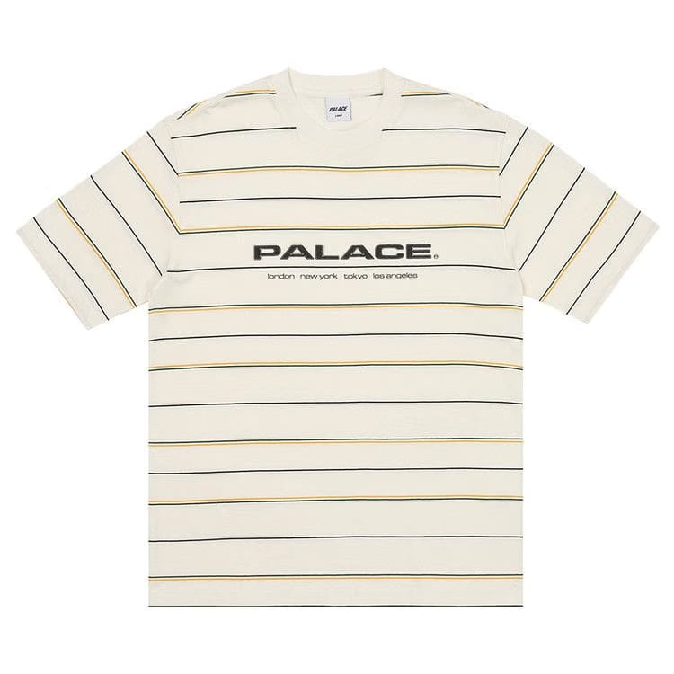 Palace City Striper T-Shirt White