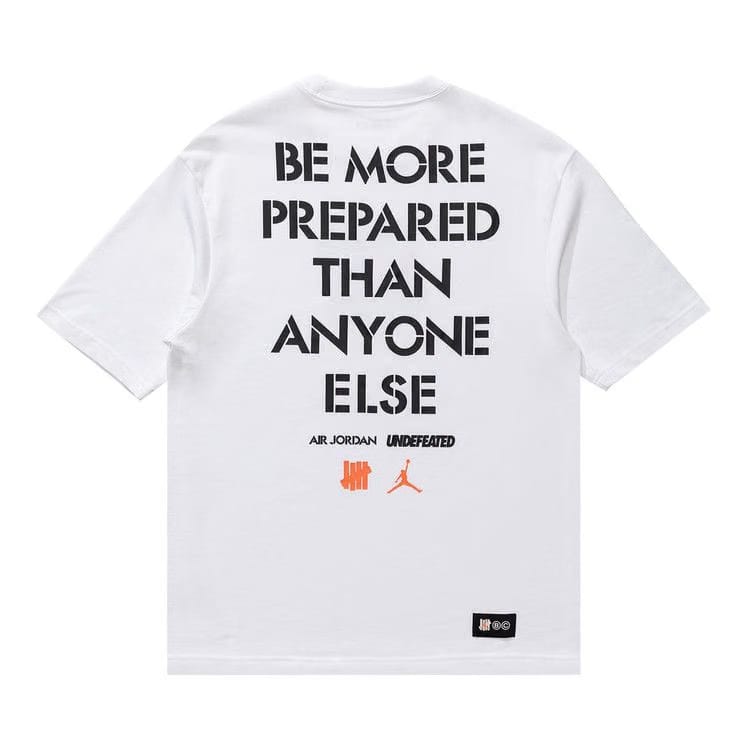 Air Jordan x UNDEFEATED Strikes T-Shirt White