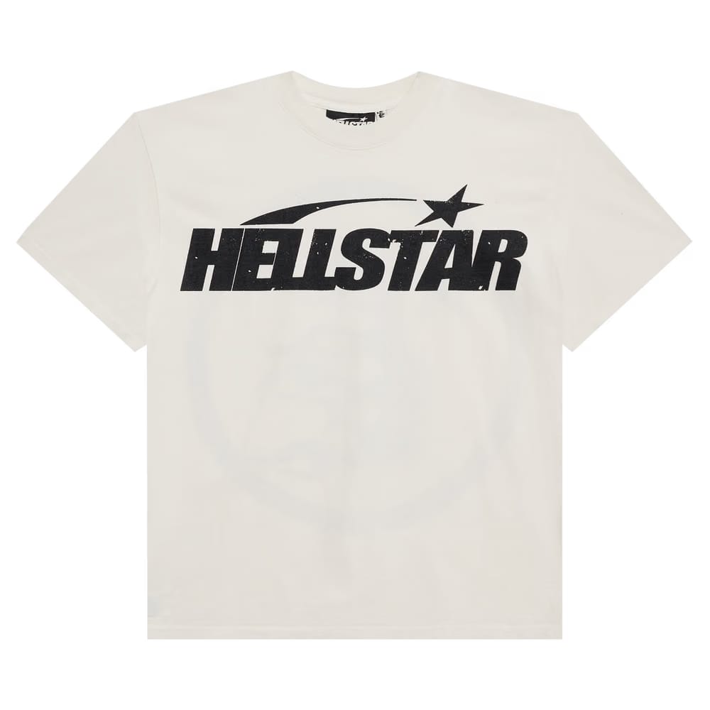 Hellstar Classic T-Shirt (Gel Print) White