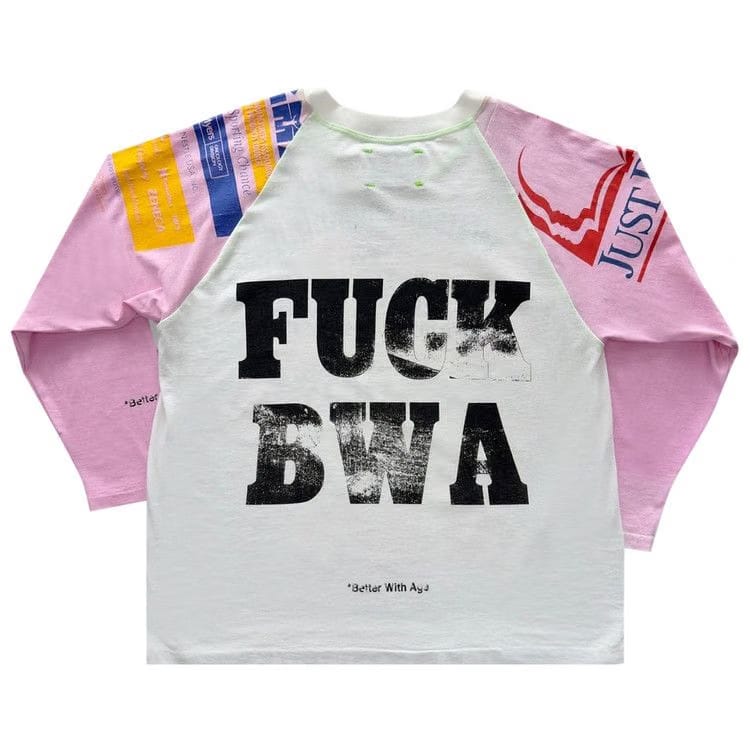 *Better With Age Sexplosive Raglan T-Shirt White