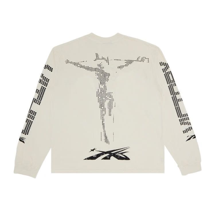 Hellstar Scoreboard Long-Sleeve T-Shirt White