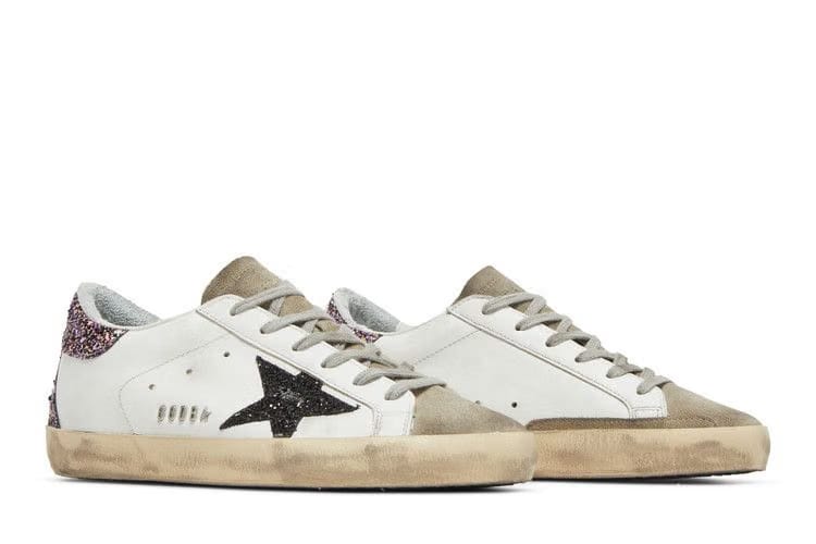 Golden Goose Wmns Superstar 'Black Glitter'