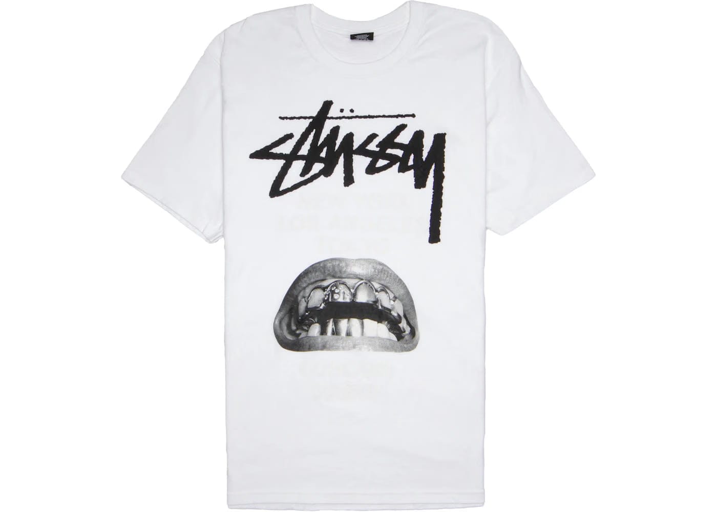 Stussy x Rick Owens World Tour Collection T-Shirt White
