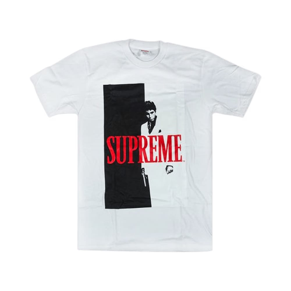 Supreme Scarface Split T-Shirt White
