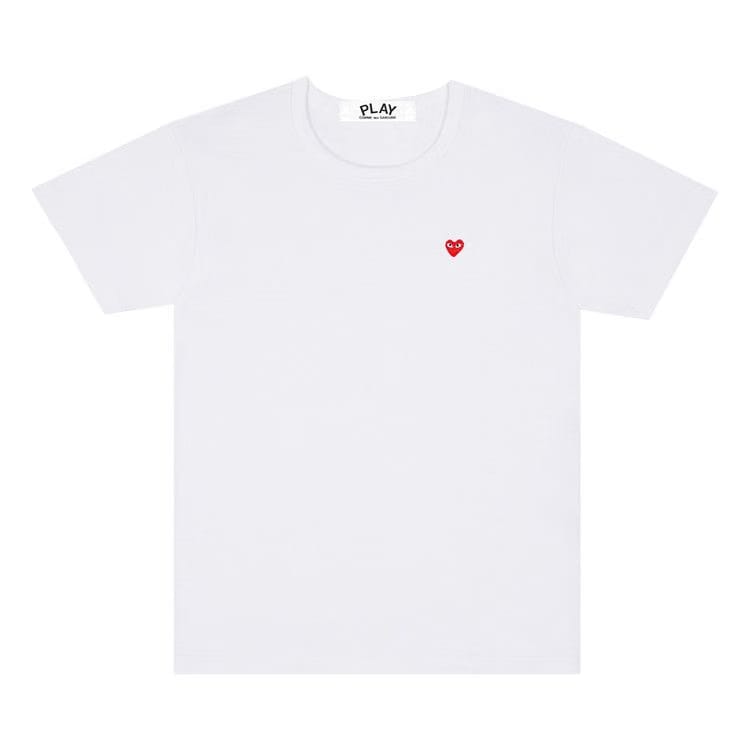 Comme des Garçons PLAY Small Heart T-Shirt White