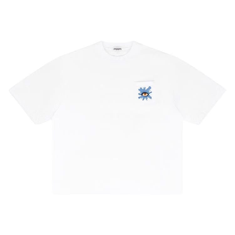 HOUSE OF ERRORS All Seeing Pocket T-Shirt 'White'