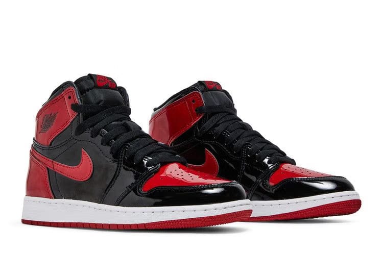 Air Jordan 1 Retro High OG GS Patent Bred