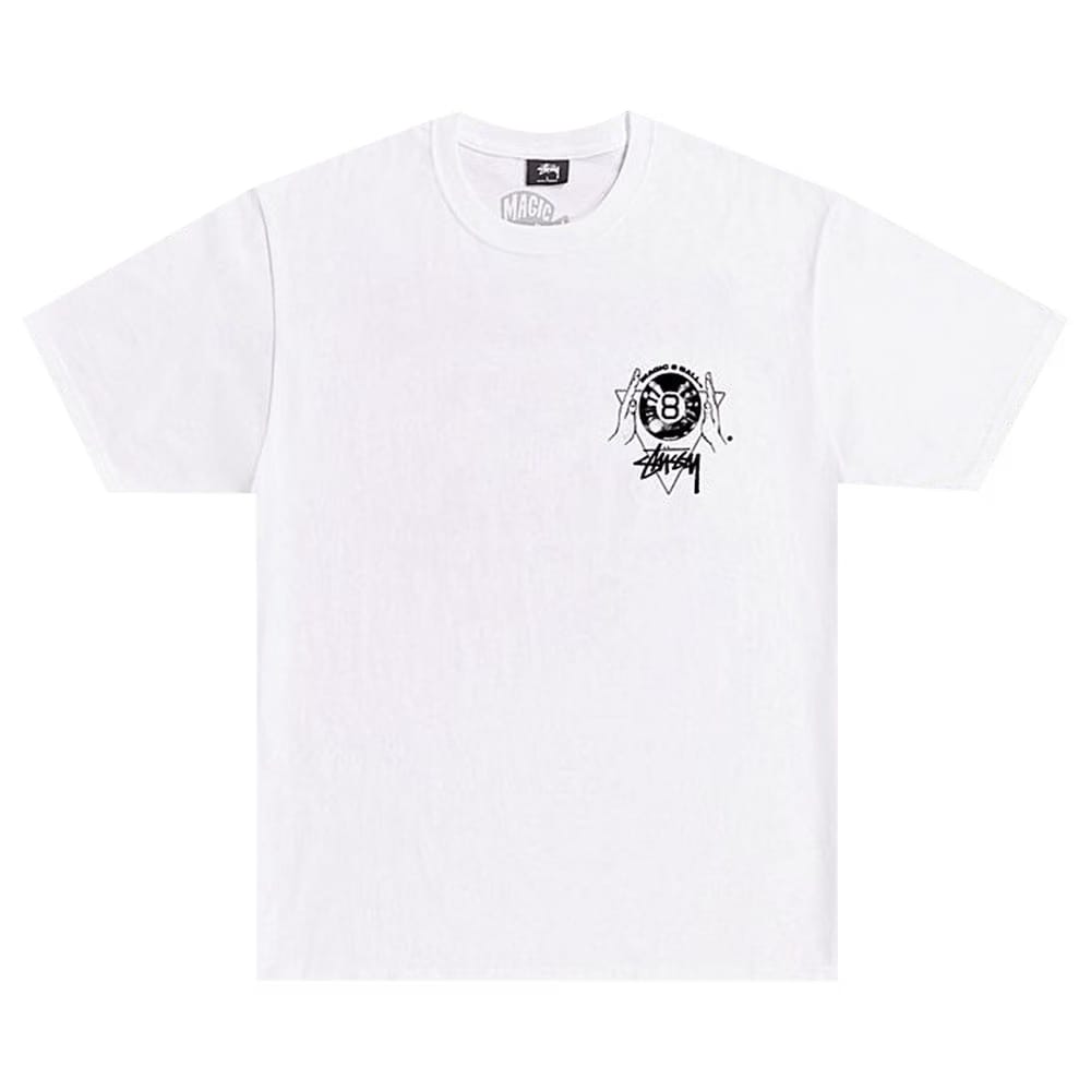 Stussy x Mattel Magic 8 Ball T-Shirt White