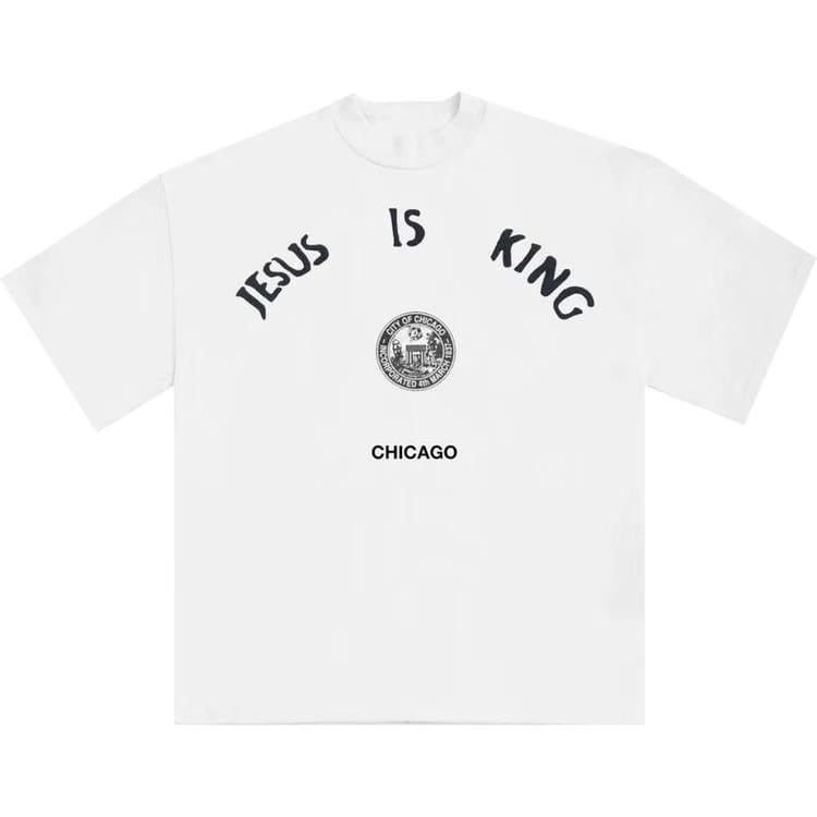 Kanye West Chicago Seal T-Shirt White
