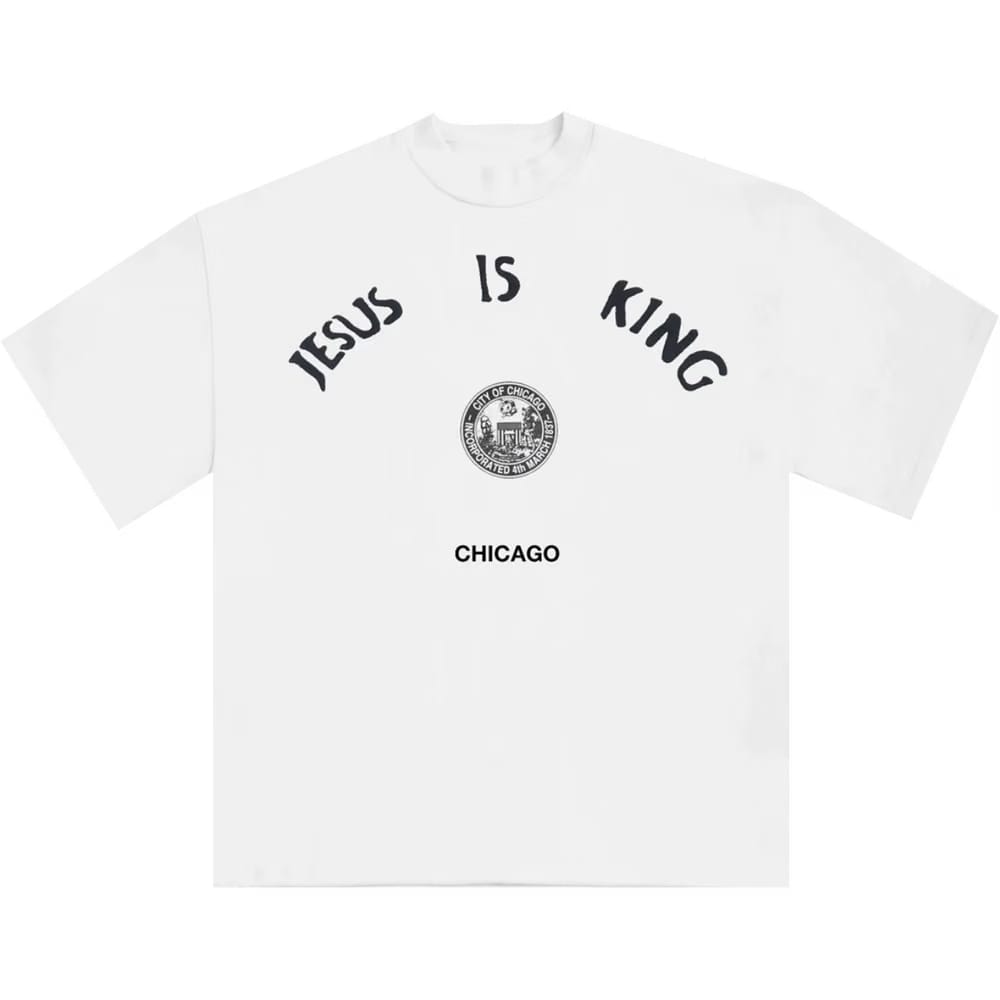 Kanye West Chicago Seal T-Shirt White