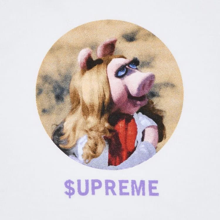 Supreme Miss Piggy T-Shirt White