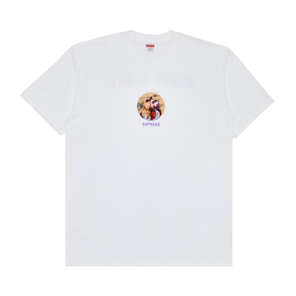 Supreme Miss Piggy T-Shirt White