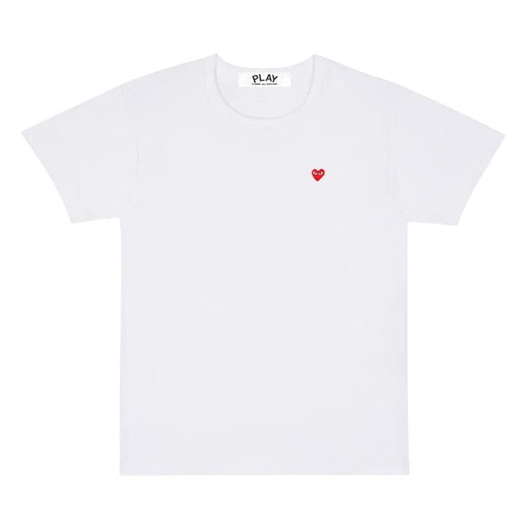 Comme des Garçons PLAY Mini Heart T-Shirt White