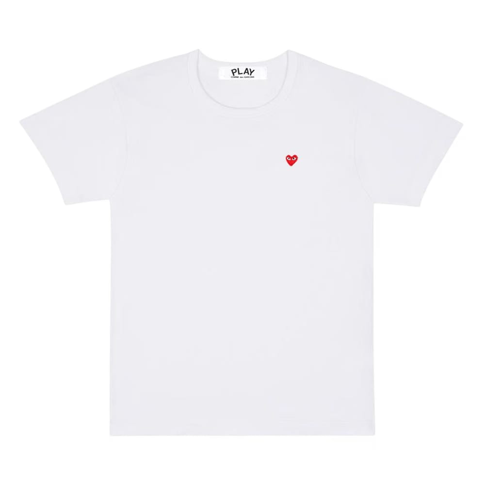 Comme des Garçons PLAY Mini Heart T-Shirt White