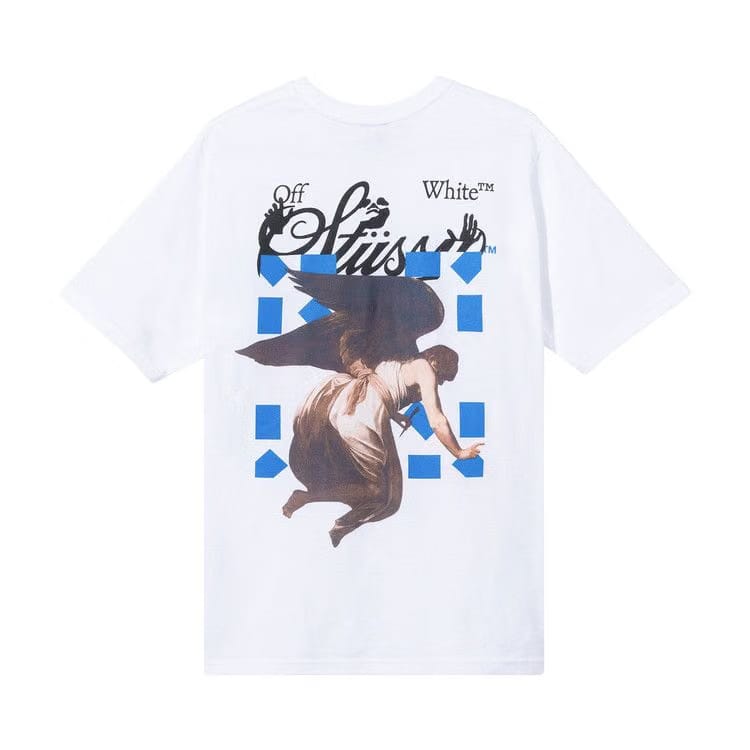 Stussy x Virgil Abloh World Tour Collection T-Shirt White