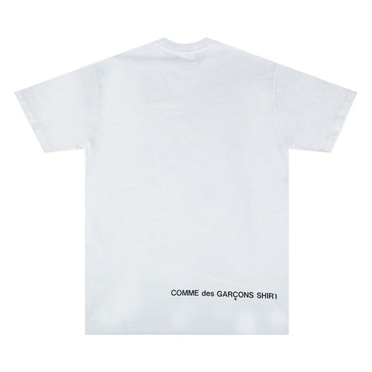 Supreme x Comme des Garçons Shirt Split Box Logo T-Shirt White