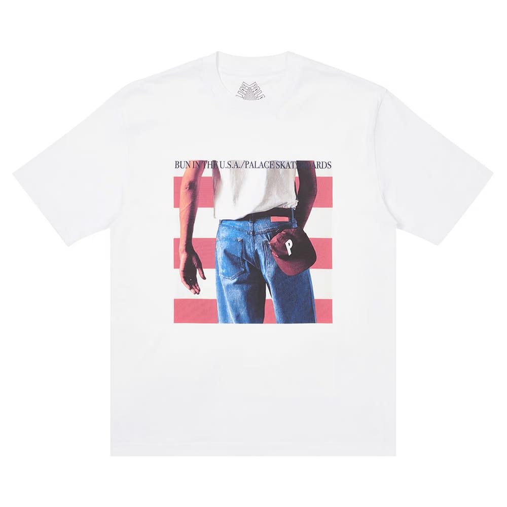 Palace Born To Bun T-Shirt White