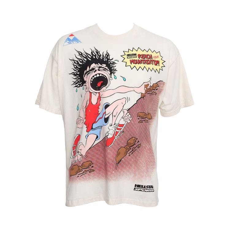 Hellstar Mountain Climber T-Shirt White