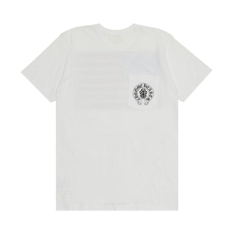 Chrome Hearts American Flag Dagger T-Shirt White