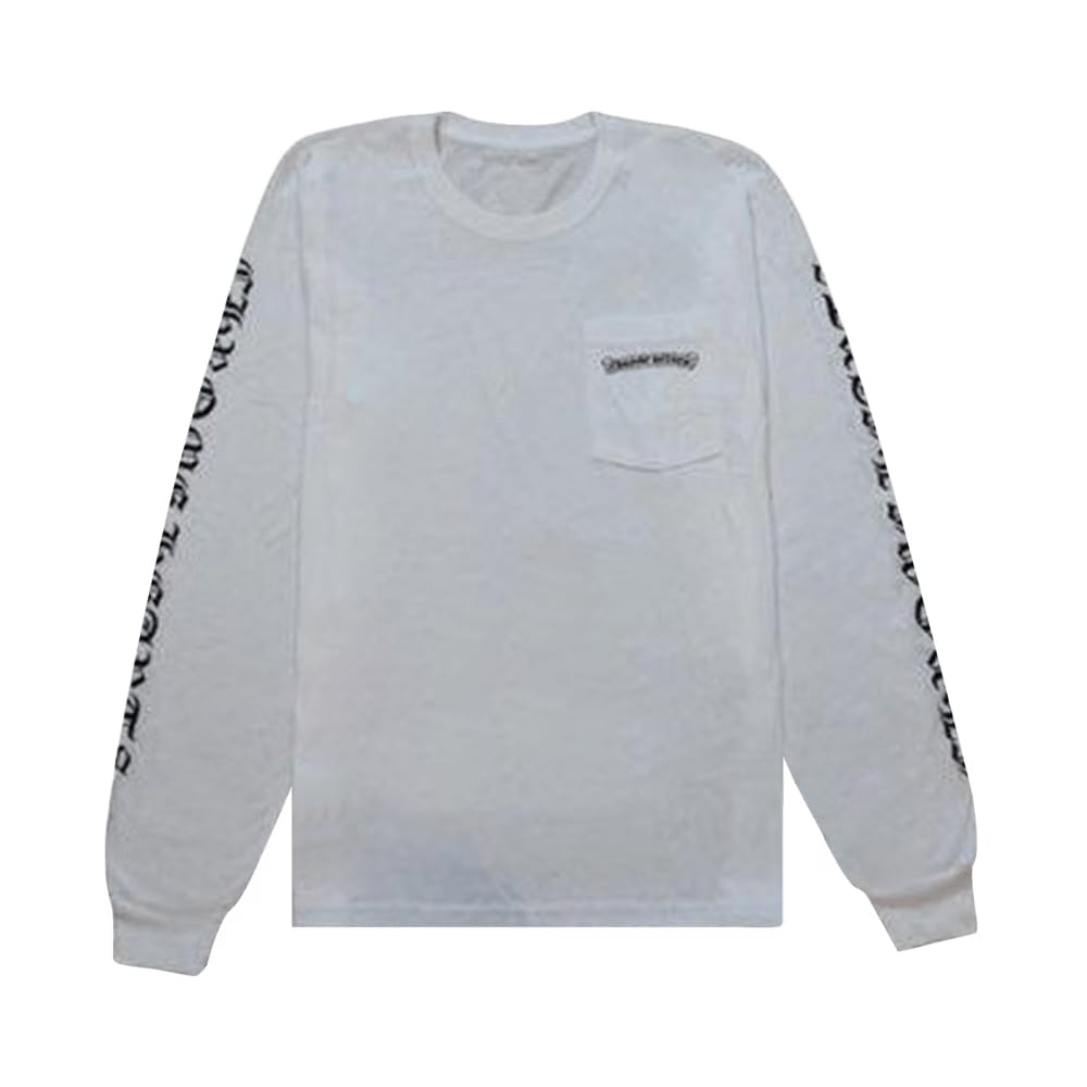 Chrome Hearts Long-Sleeve Logo T-Shirt White